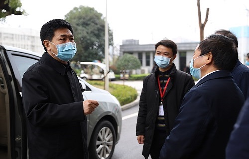 湖南省纪委书记傅奎调研金年会金字招牌诚信至上生物疫情防控